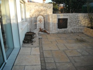 sundeco decoration pierre mur terrasse interieur exterieur personnalisé isère