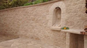 sundeco decoration pierre mur terrasse interieur exterieur personnalisé isère