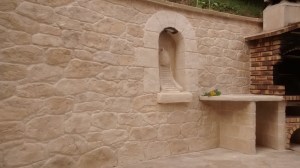 sundeco decoration pierre mur terrasse interieur exterieur personnalisé isère